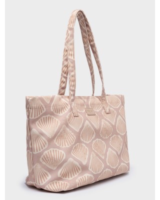 Nolah Γυναικεία Τσάντα ώμου θαλάσσης Coralenia Pink