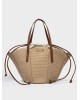 Nolah Γυναικεία Τσάντα ώμου Beach Oceania Beige Brown Γυναικείες Τσάντες