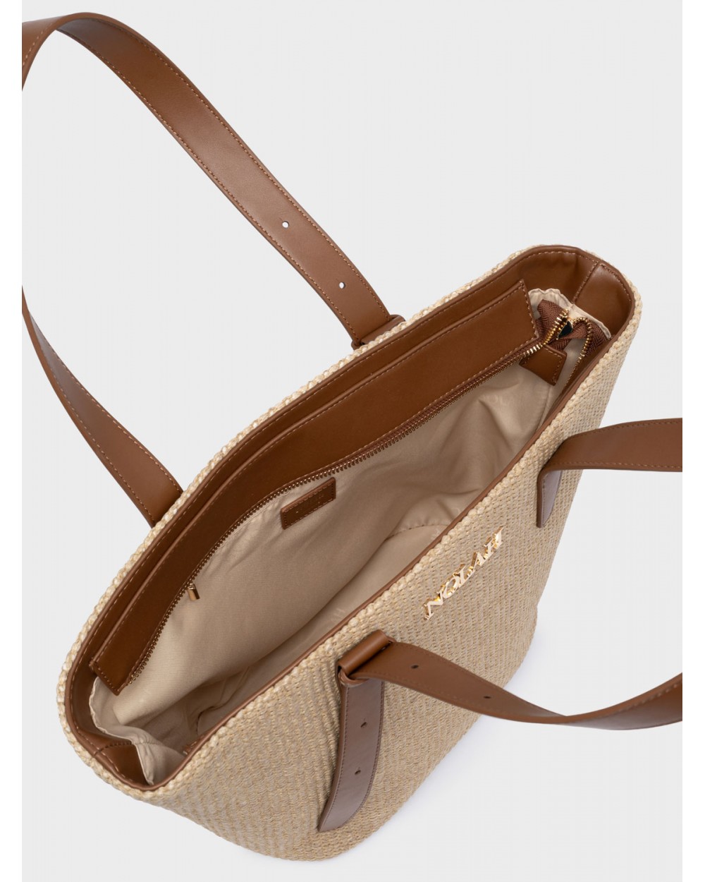 Nolah Γυναικεία Τσάντα ώμου Clifton Light Beige Γυναικείες Τσάντες