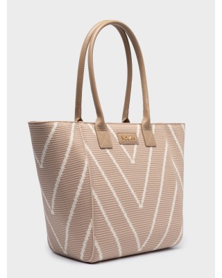 Nolah Γυναικεία Τσάντα ώμου Sunwave Beige