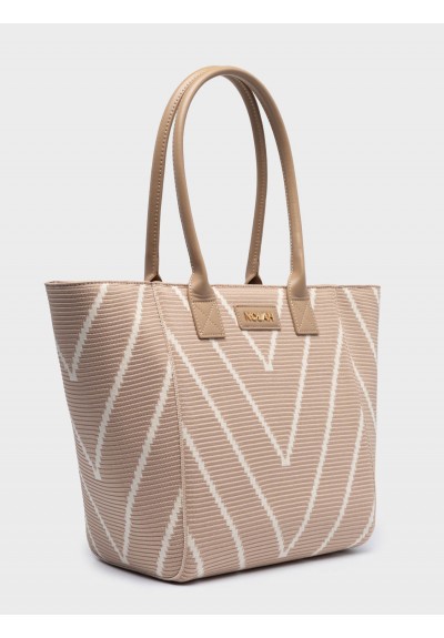 Nolah Γυναικεία Τσάντα ώμου Sunwave Beige