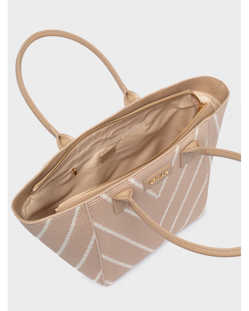 Nolah Γυναικεία Τσάντα ώμου Sunwave Beige Γυναικείες Τσάντες