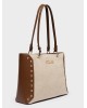 Nolah Γυναικεία Τσάντα ώμου Ipanema Cream Brown Γυναικείες Τσάντες