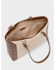 Nolah Γυναικεία Τσάντα ώμου Ipanema Cream Brown Γυναικείες Τσάντες