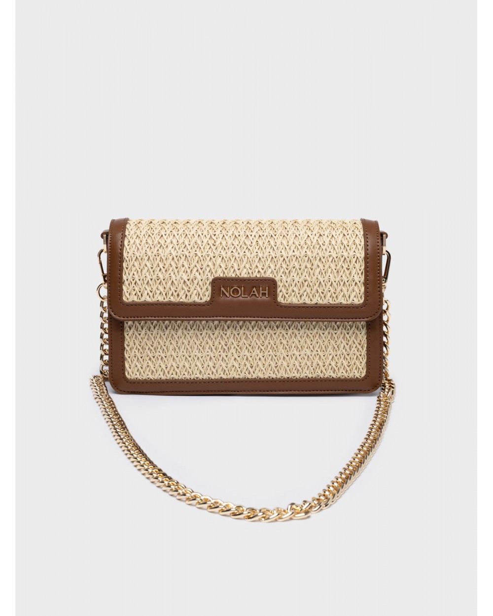 Nolah Γυναικεία Τσάντα ώμου & χιαστί Maya Brown Γυναικείες Τσάντες