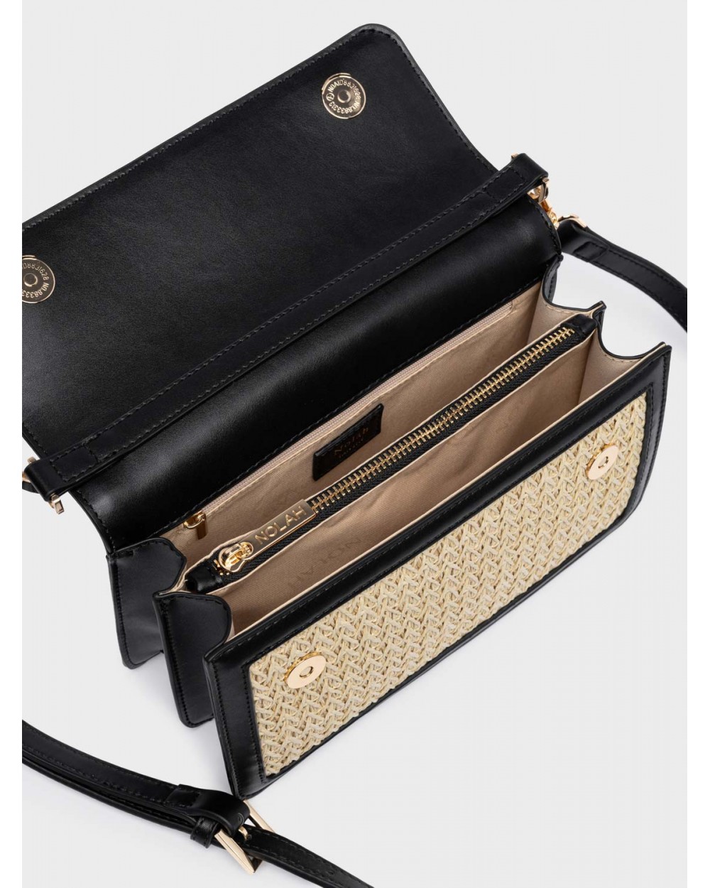 Nolah Γυναικεία Τσάντα ώμου & χιαστί Maya Black Γυναικείες Τσάντες