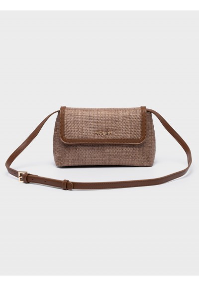 Nolah Γυναικεία Τσάντα ώμου & χιαστί Playa Brown