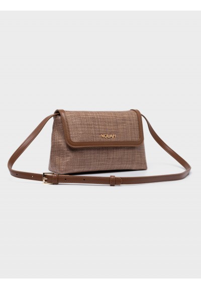 Nolah Γυναικεία Τσάντα ώμου & χιαστί Playa Brown