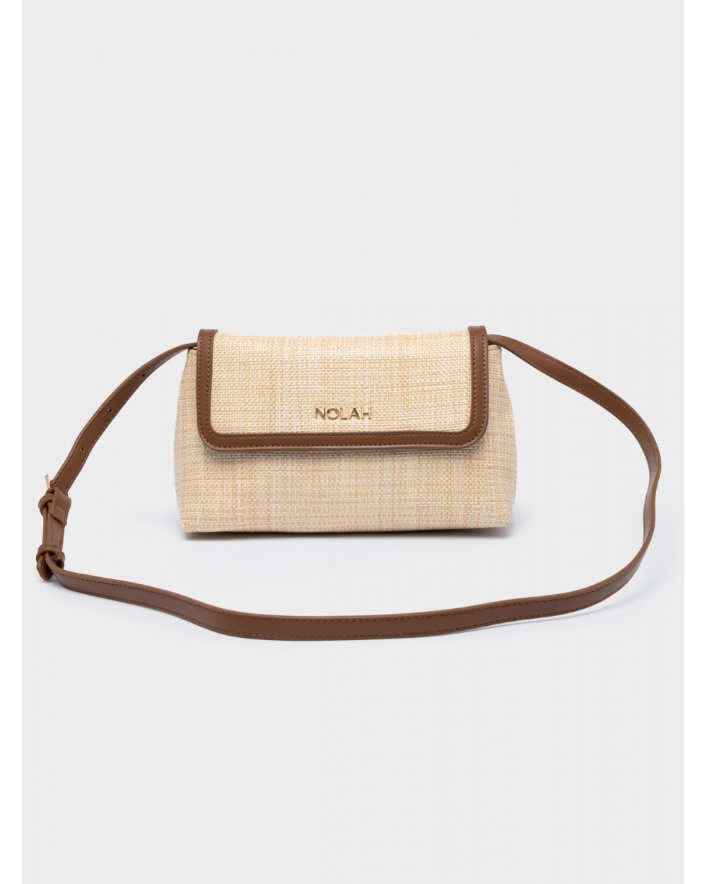 Nolah Γυναικεία Τσάντα ώμου & χιαστί Playa Beige Brown Γυναικείες Τσάντες