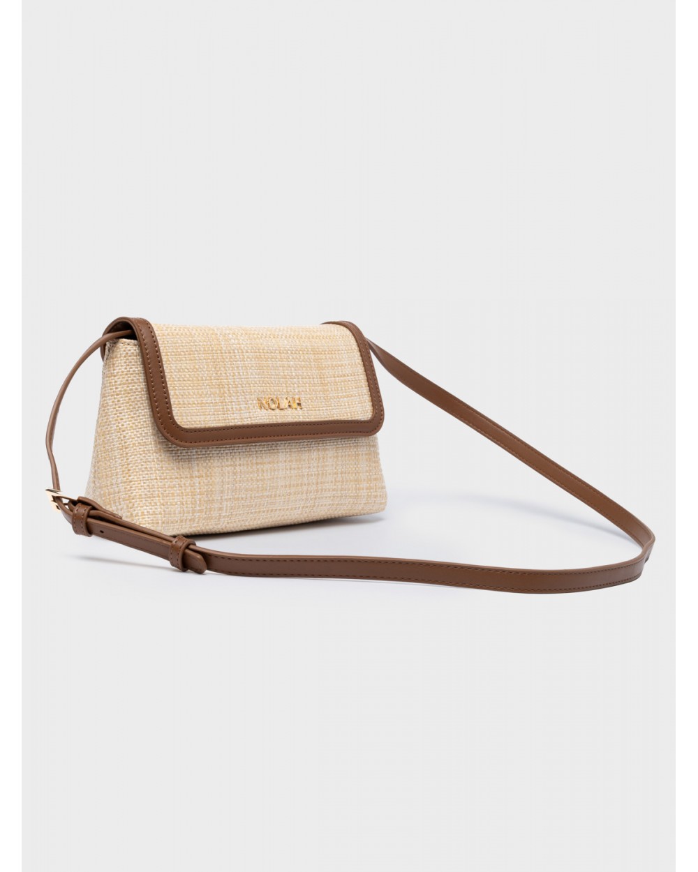 Nolah Γυναικεία Τσάντα ώμου & χιαστί Playa Beige Brown Γυναικείες Τσάντες