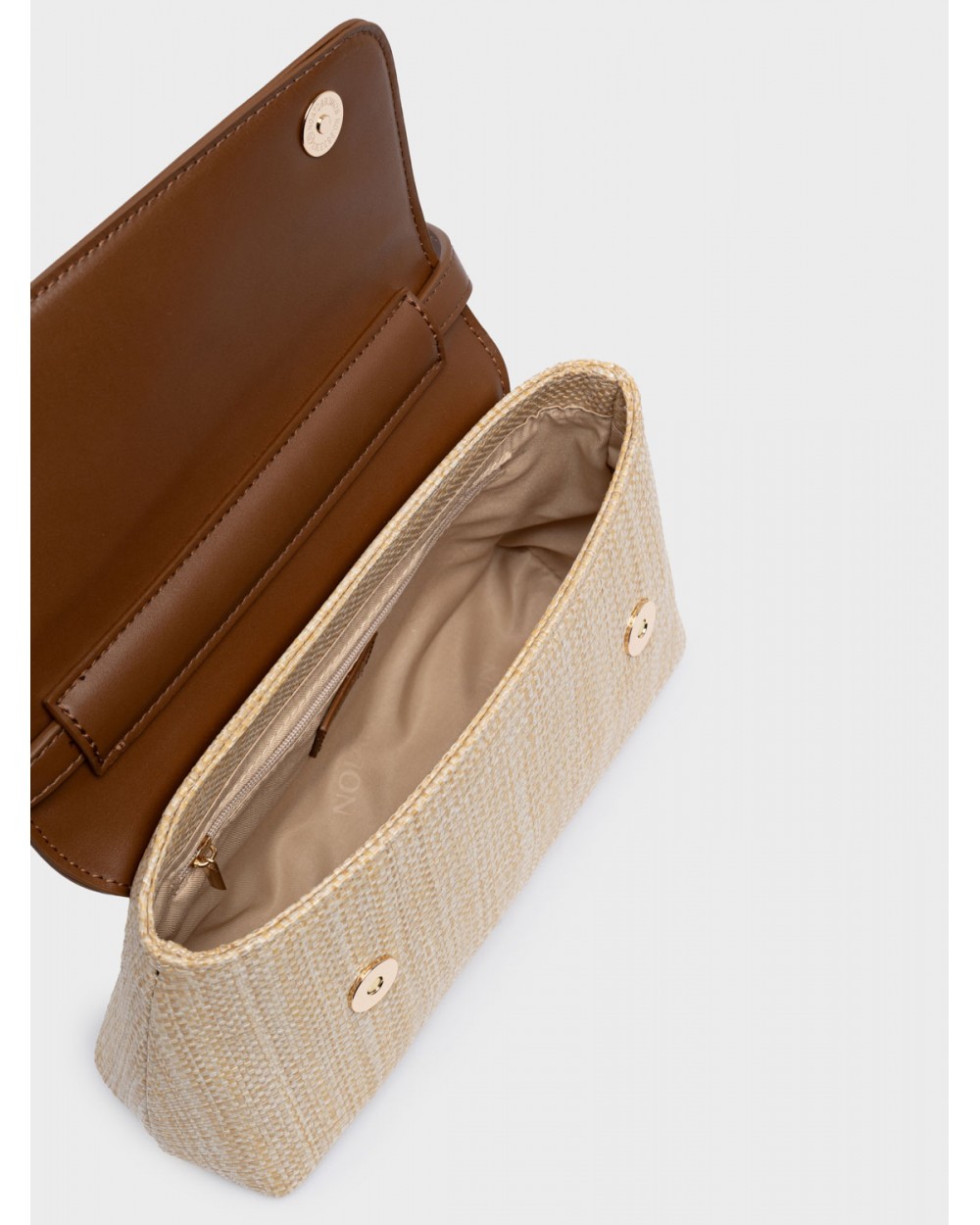 Nolah Γυναικεία Τσάντα ώμου & χιαστί Playa Beige Brown Γυναικείες Τσάντες