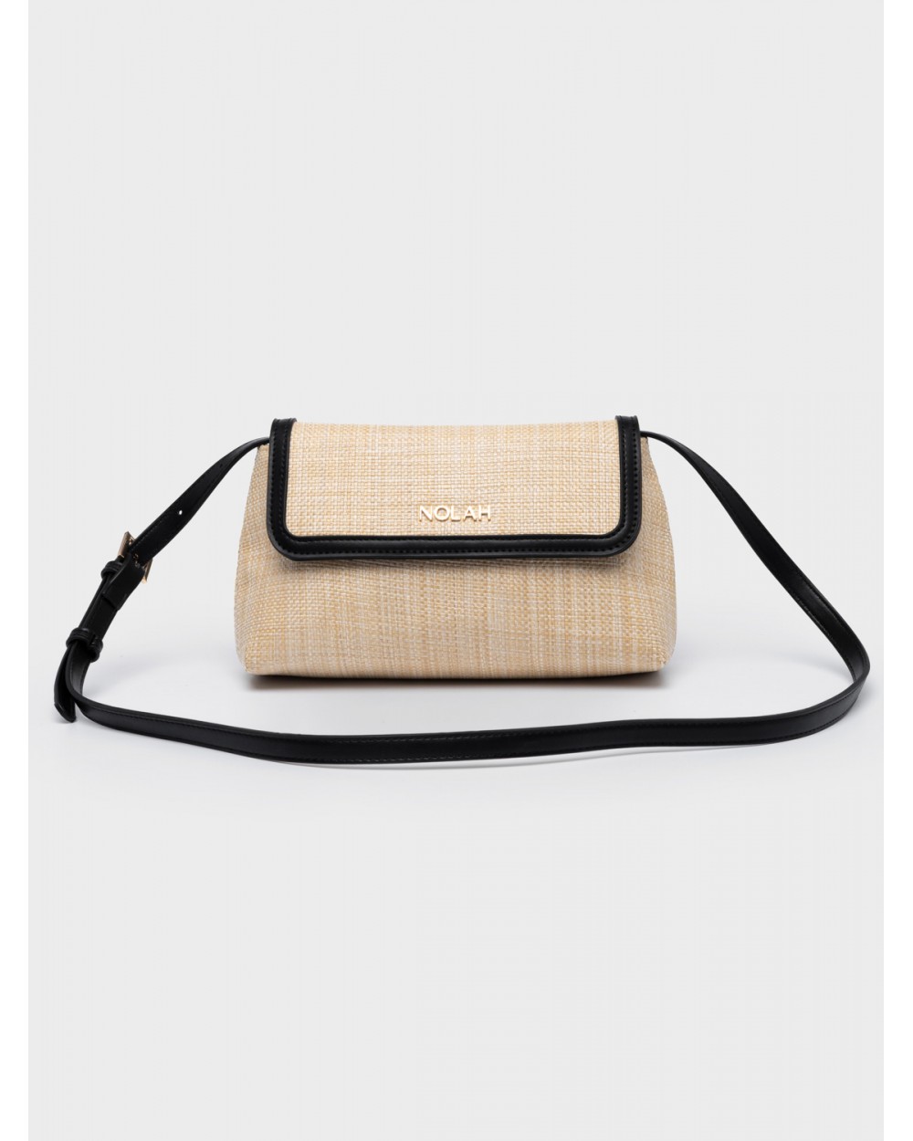 Nolah Γυναικεία Τσάντα ώμου & χιαστί Playa Beige Black Γυναικείες Τσάντες
