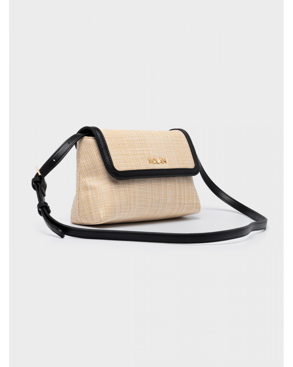 Nolah Γυναικεία Τσάντα ώμου & χιαστί Playa Beige Black Γυναικείες Τσάντες