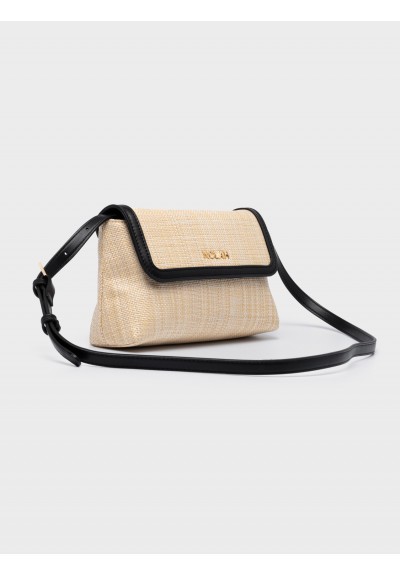 Nolah Γυναικεία Τσάντα ώμου & χιαστί Playa Beige Black