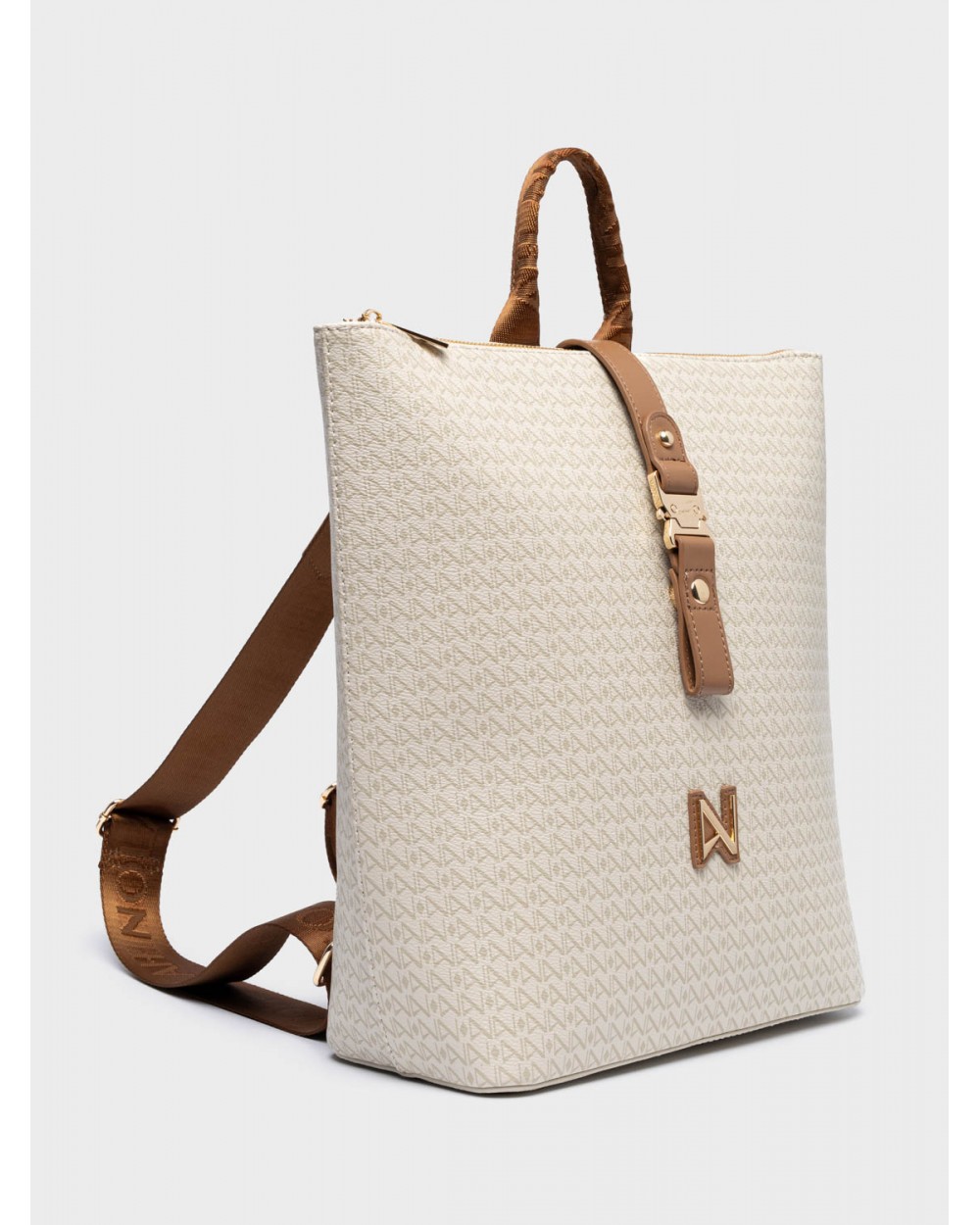Nolah Γυναικεία Backpack Emil White Γυναικείες Τσάντες