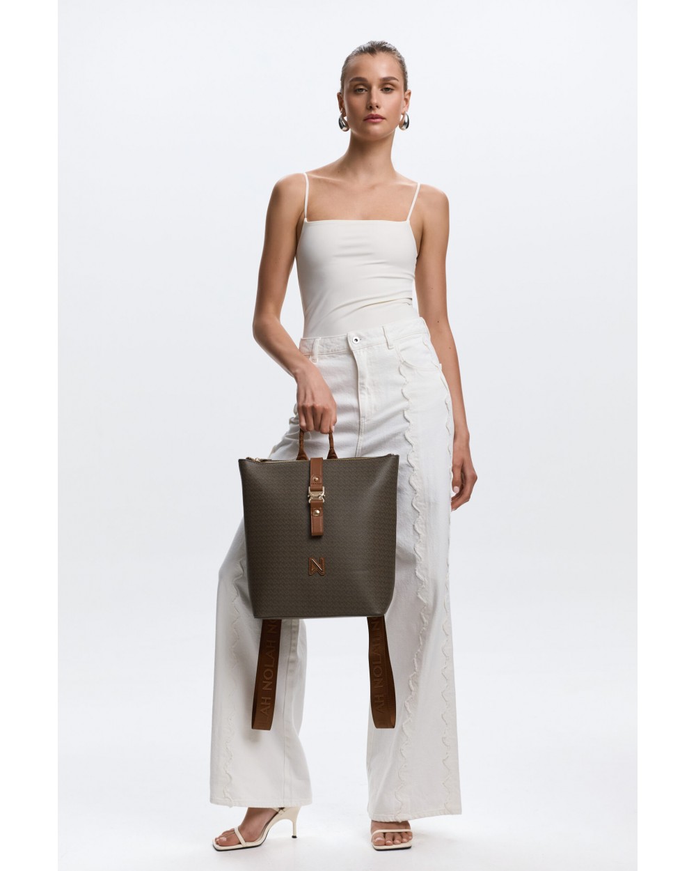 Nolah Γυναικεία Backpack Emil Brown Γυναικείες Τσάντες