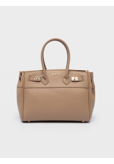 Nolah Γυναικεία Τσάντα ώμου & χιαστί Carolina Beige