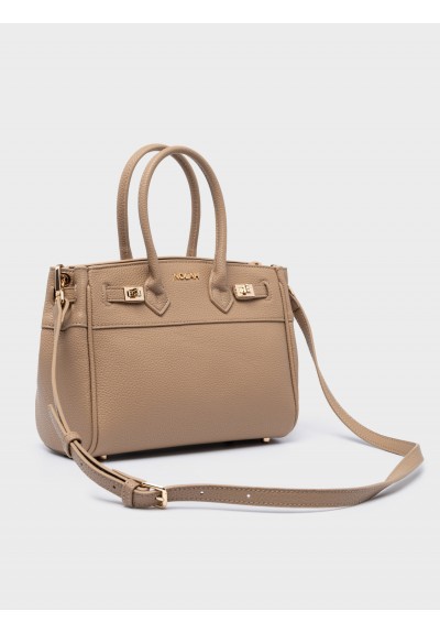 Nolah Γυναικεία Τσάντα ώμου & χιαστί Carolina Beige