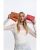 Nolah Γυναικείο Πορτοφόλι Madelia Red Γυναικεία Πορτοφόλια