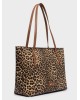 Nolah Γυναικεία Τσάντα ώμου Zuma Brown Leopard Γυναικείες Τσάντες