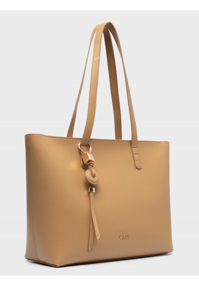 Nolah Γυναικεία Τσάντα ώμου Pierre Beige