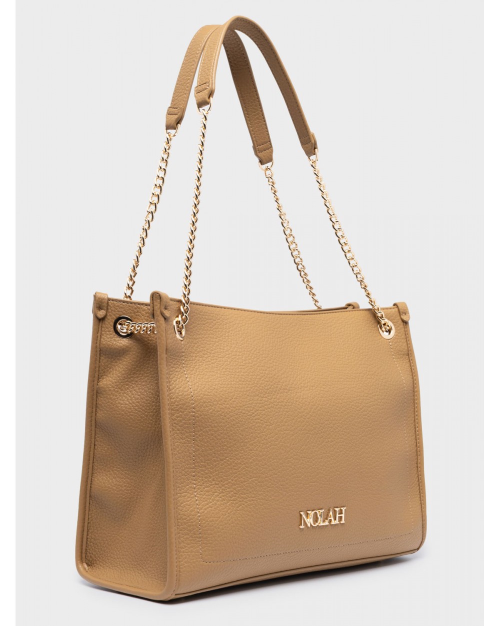 Nolah Γυναικεία Τσάντα ώμου Matina Beige Γυναικείες Τσάντες