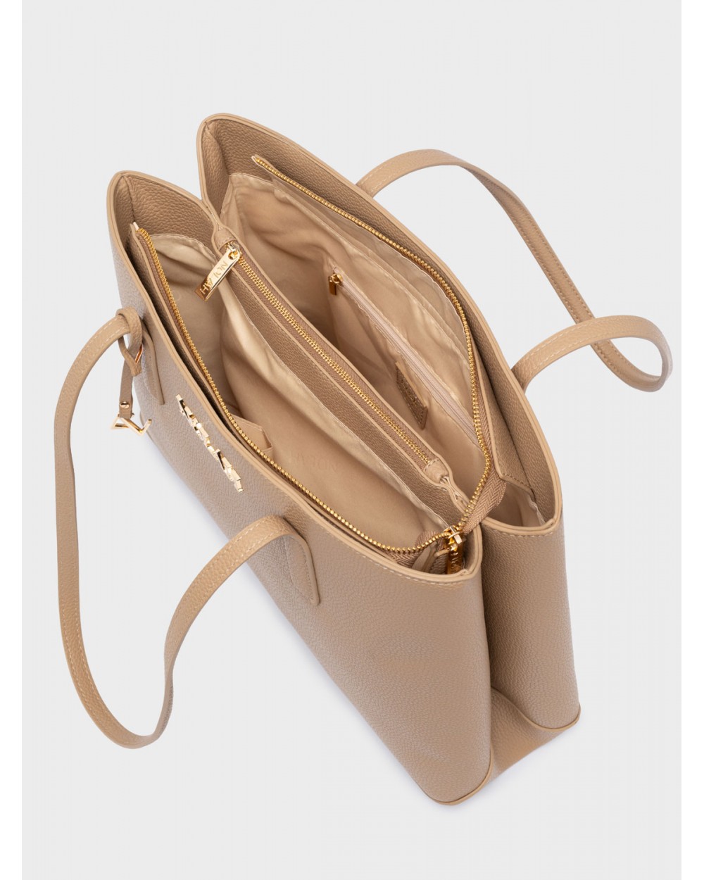 Nolah Γυναικεία Τσάντα ώμου Valia Beige Γυναικείες Τσάντες