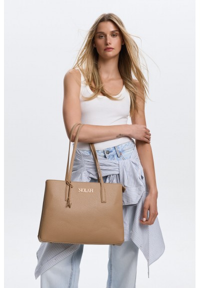 Nolah Γυναικεία Τσάντα ώμου Valia Ivory