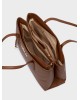 Nolah Γυναικεία Τσάντα ώμου Valia Brown Γυναικείες Τσάντες