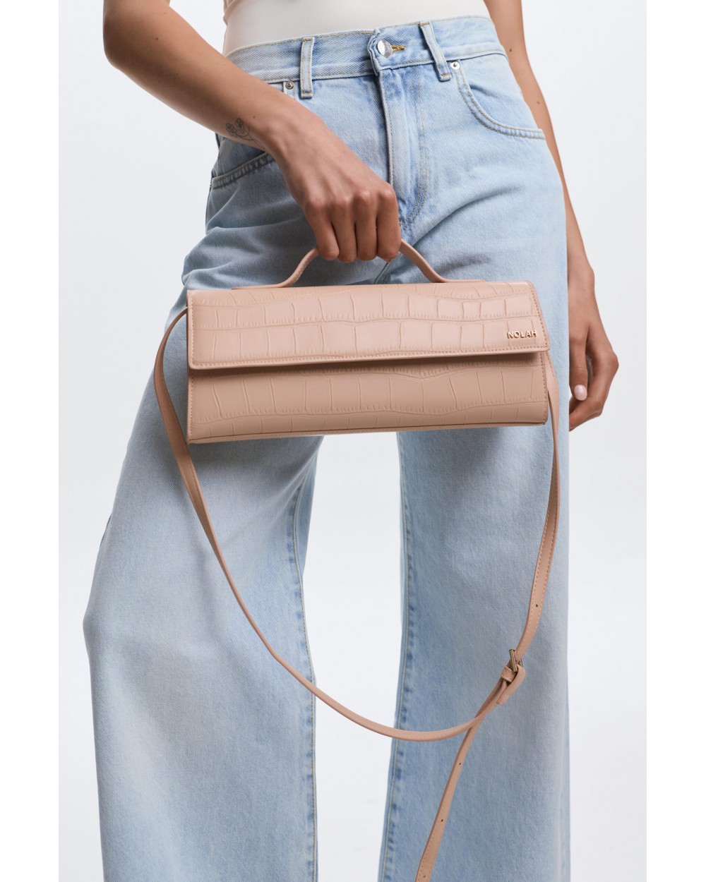 Nolah Γυναικεία Τσάντα ώμου & χιαστί Carmen Black Γυναικείες Τσάντες