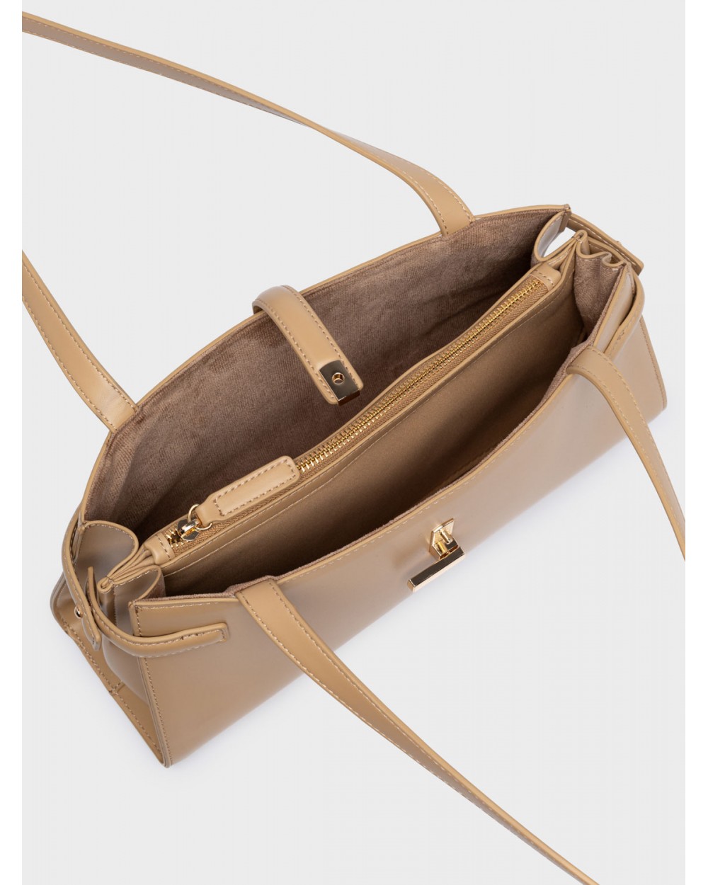 Nolah Γυναικεία Τσάντα ώμου Etienne Beige Γυναικείες Τσάντες