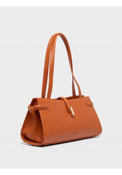 Nolah Γυναικεία Τσάντα ώμου Etienne Orange
