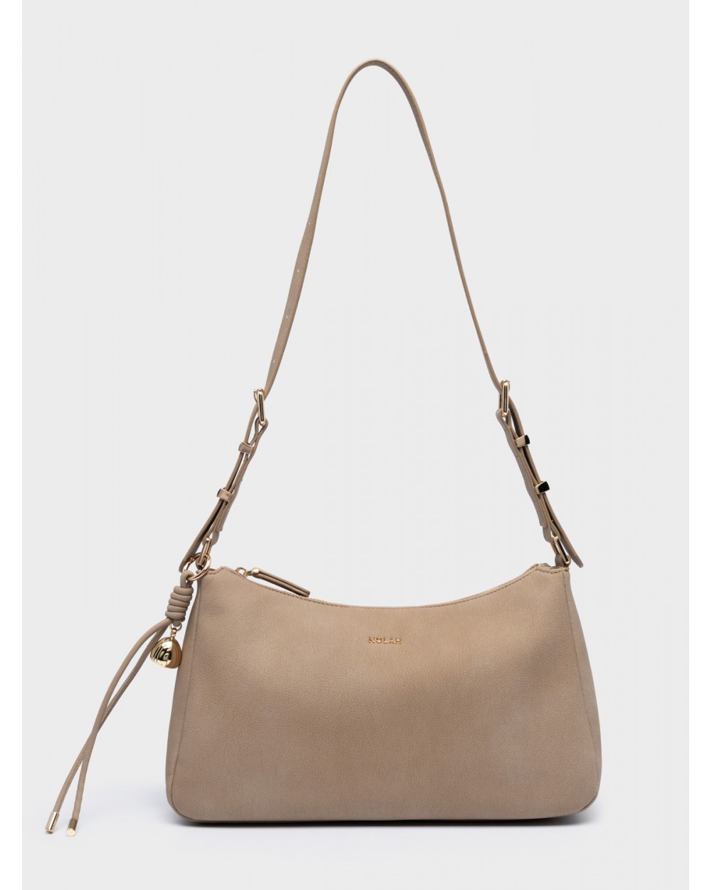 Nolah Γυναικεία Τσάντα ώμου Antoine Beige Γυναικείες Τσάντες