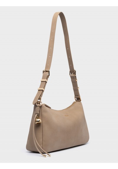 Nolah Γυναικεία Τσάντα ώμου Antoine Beige