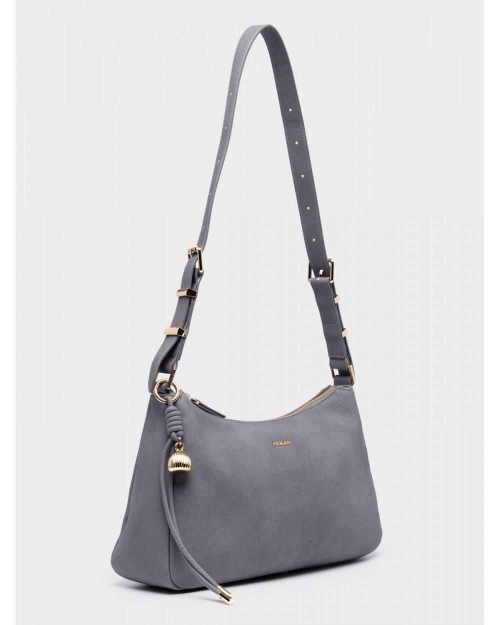 Nolah Γυναικεία Τσάντα ώμου Antoine Light Grey Γυναικείες Τσάντες