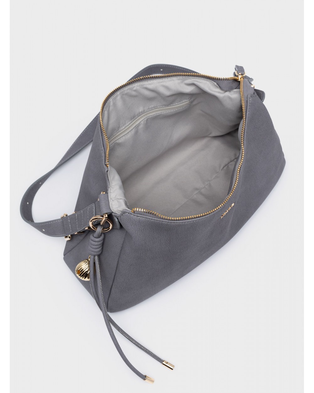 Nolah Γυναικεία Τσάντα ώμου Antoine Light Grey Γυναικείες Τσάντες