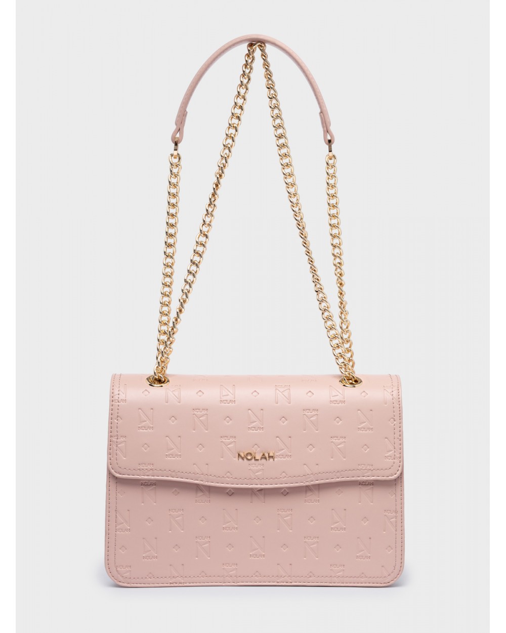 Nolah Γυναικεία Τσάντα ώμου Marjory Pink Γυναικείες Τσάντες