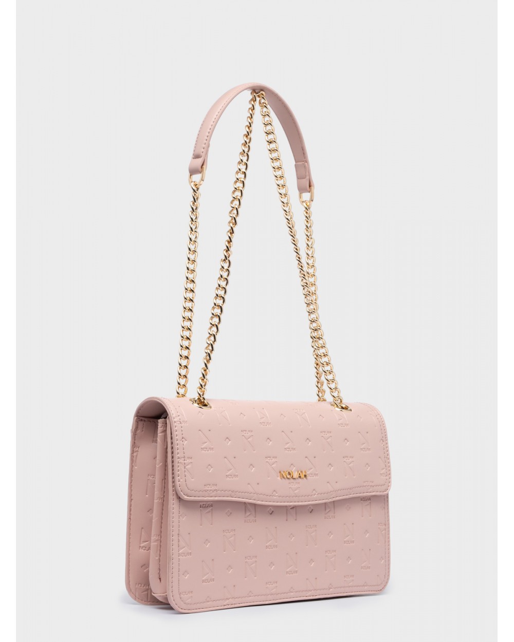 Nolah Γυναικεία Τσάντα ώμου Marjory Pink Γυναικείες Τσάντες