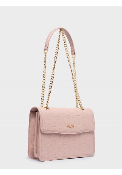 Nolah Γυναικεία Τσάντα ώμου Marjory Pink