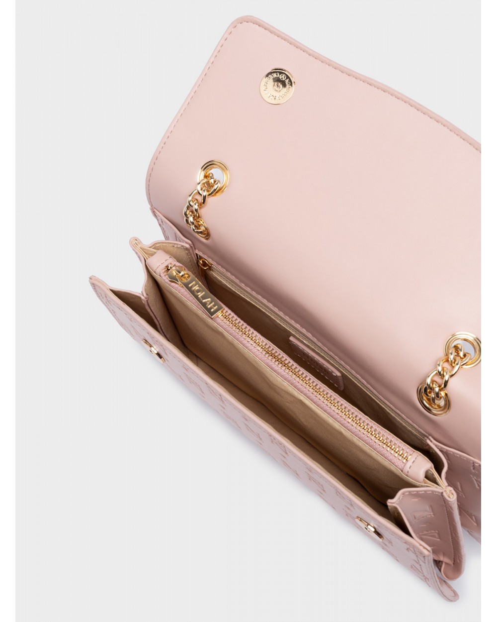 Nolah Γυναικεία Τσάντα ώμου Marjory Pink Γυναικείες Τσάντες