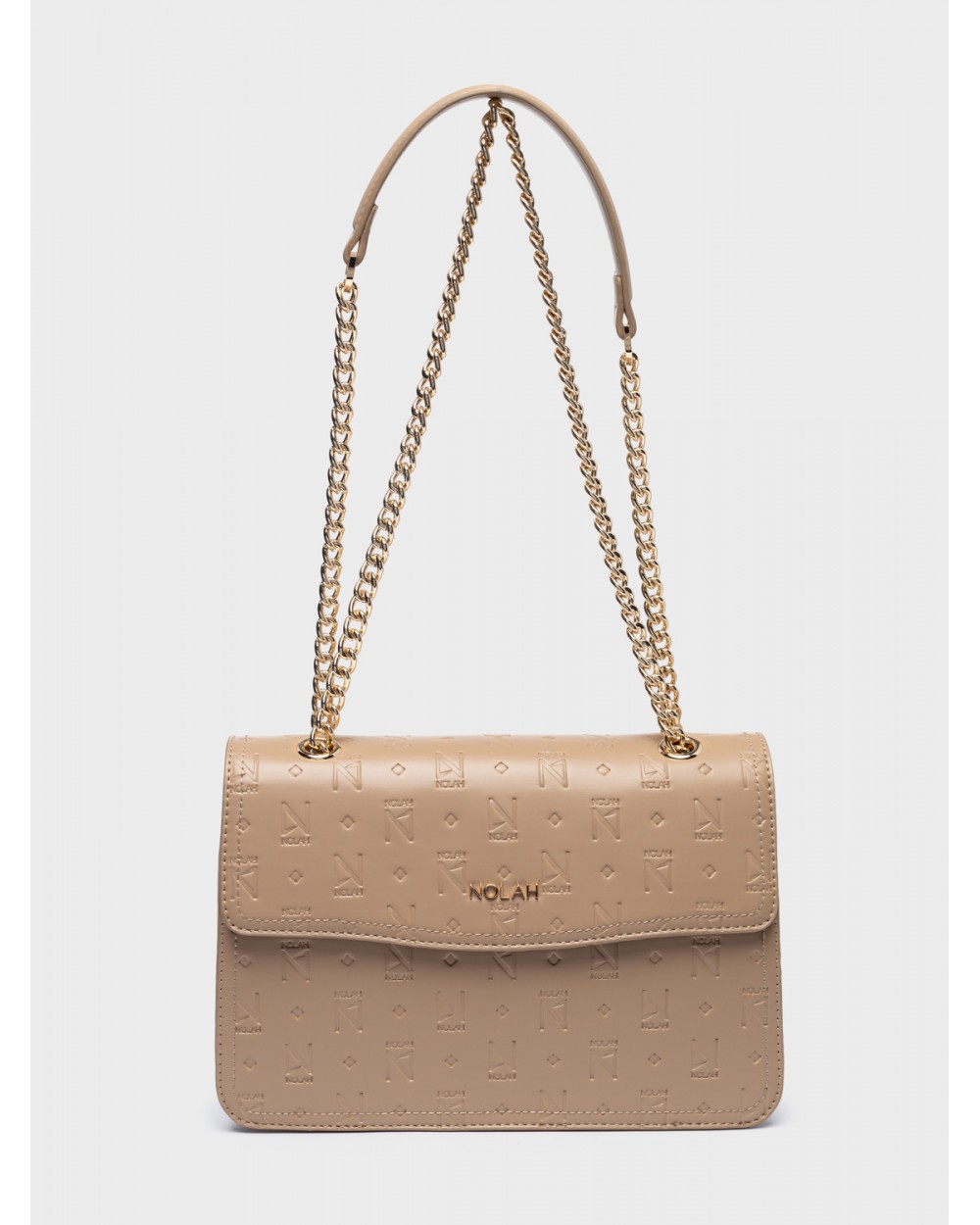 Nolah Γυναικεία Τσάντα ώμου Marjory Beige Γυναικείες Τσάντες