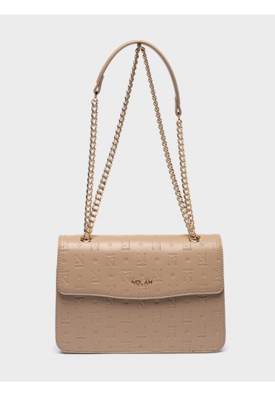 Nolah Γυναικεία Τσάντα ώμου Marjory Beige
