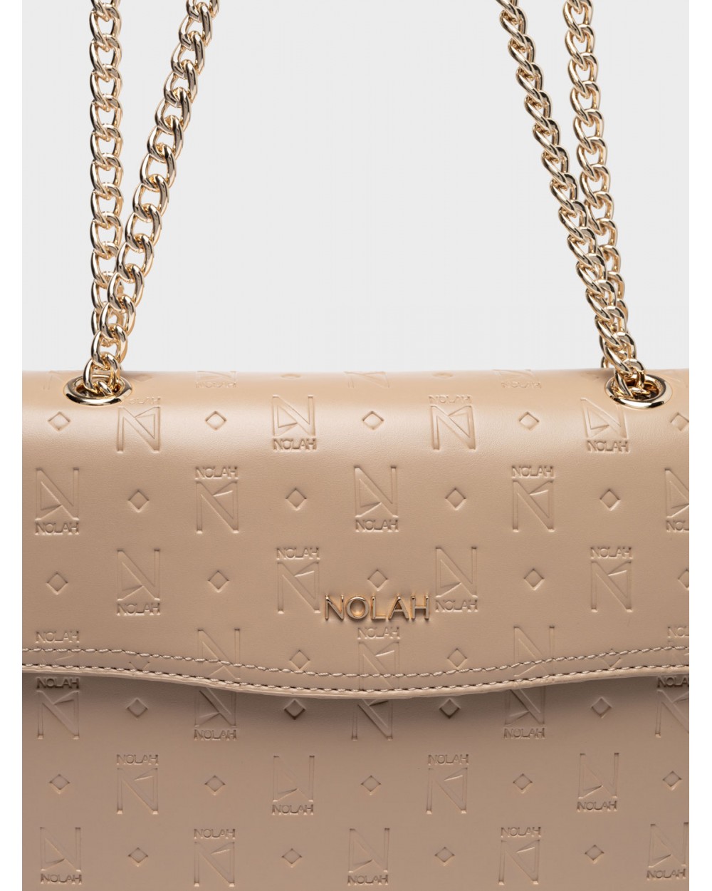 Nolah Γυναικεία Τσάντα ώμου Marjory Beige Γυναικείες Τσάντες