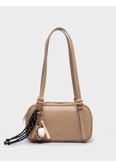 Nolah Γυναικεία Τσάντα ώμου Hockey Beige