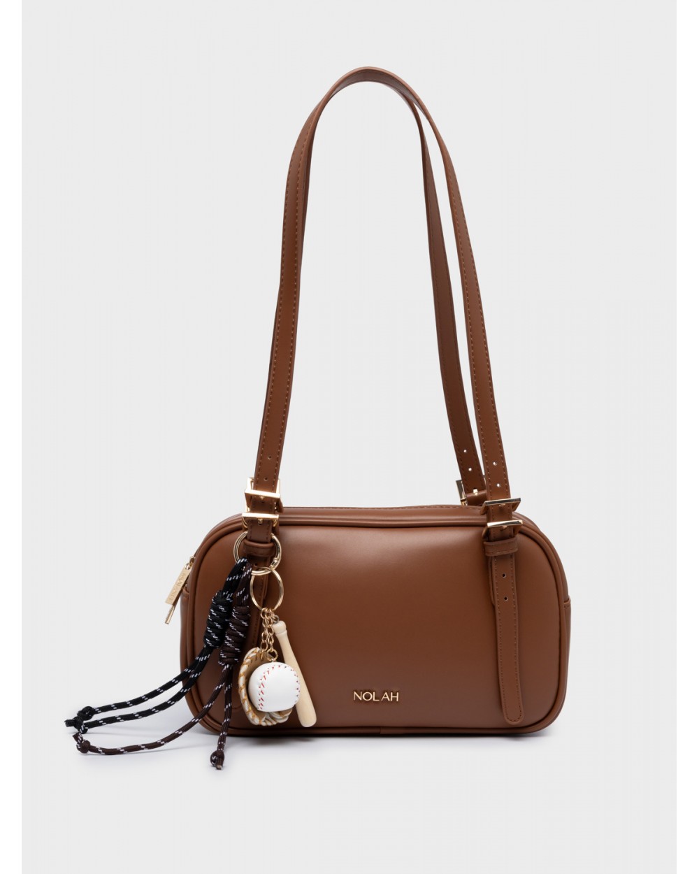 Nolah Γυναικεία Τσάντα ώμου Hockey Brown Γυναικείες Τσάντες