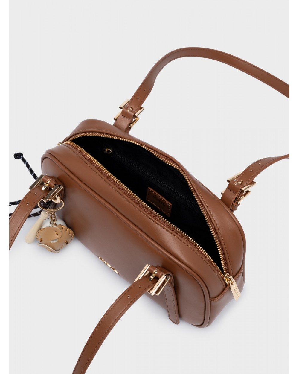 Nolah Γυναικεία Τσάντα ώμου Hockey Brown Γυναικείες Τσάντες