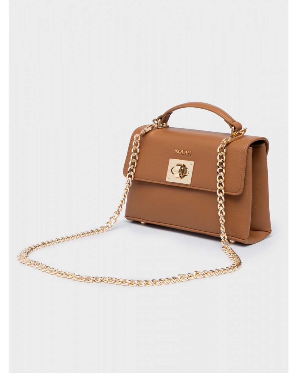 Nolah Γυναικεία Τσάντα ώμου & χιαστί Alba Brown Γυναικείες Τσάντες