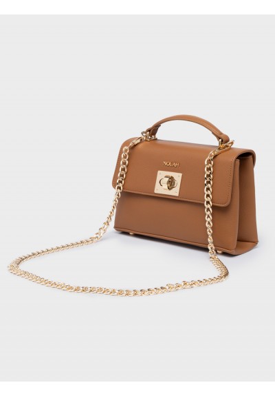 Nolah Γυναικεία Τσάντα ώμου & χιαστί Alba Brown