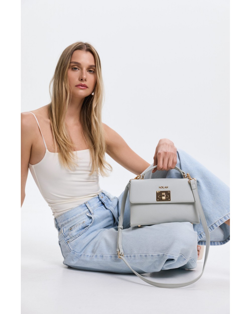 Nolah Γυναικεία Τσάντα ώμου & χιαστί Alba Black Γυναικείες Τσάντες