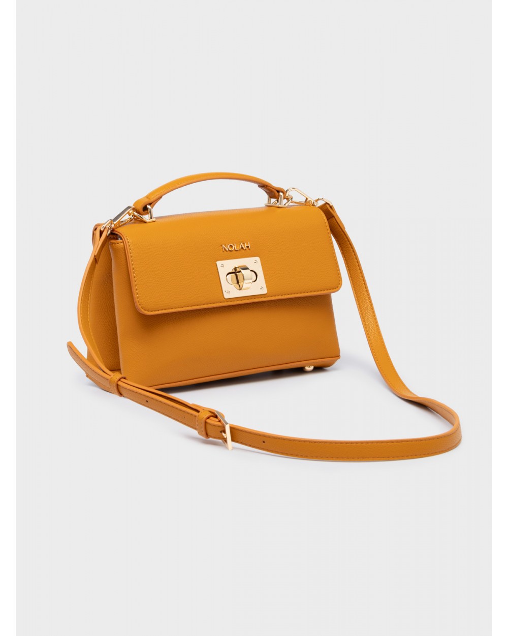 Nolah Γυναικεία Τσάντα ώμου & χιαστί Alba Yellow Mustard Γυναικείες Τσάντες